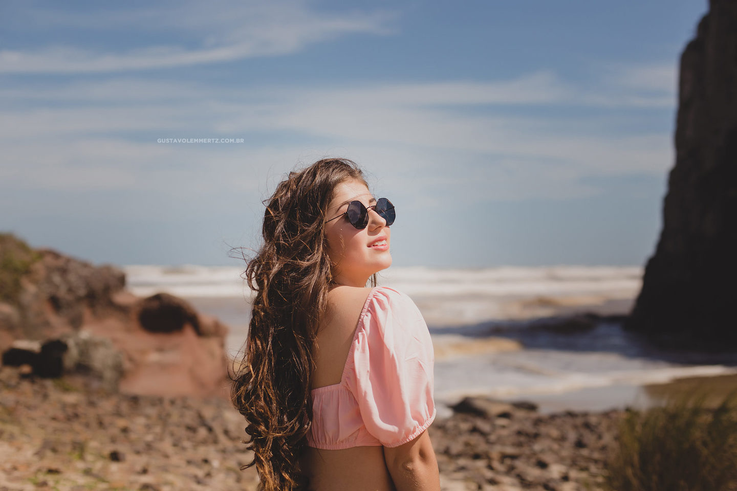 Ensaio de 15 anos em Torres RS - Fernanda