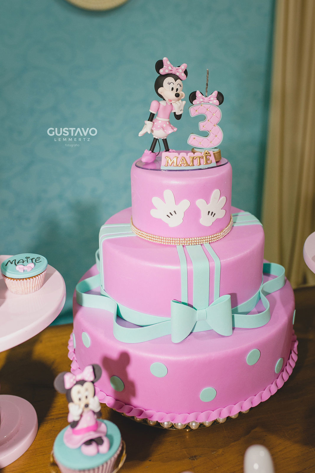 Foto Aniversário Infantil - 3 Anos Maitê - Imagem 0