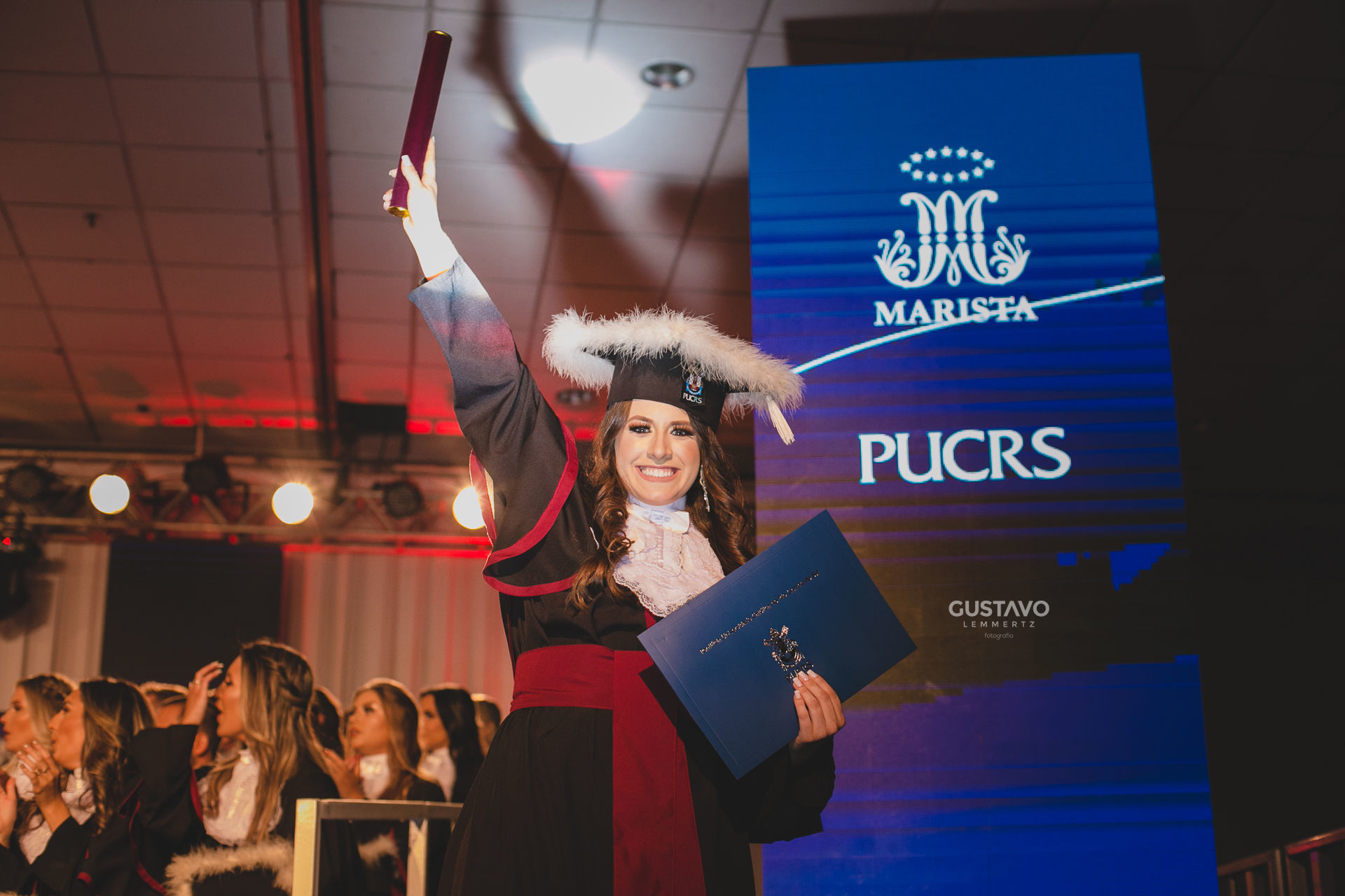 Foto Formatura Pucrs Odontologia - Gabrielly Zagonel - Imagem 6