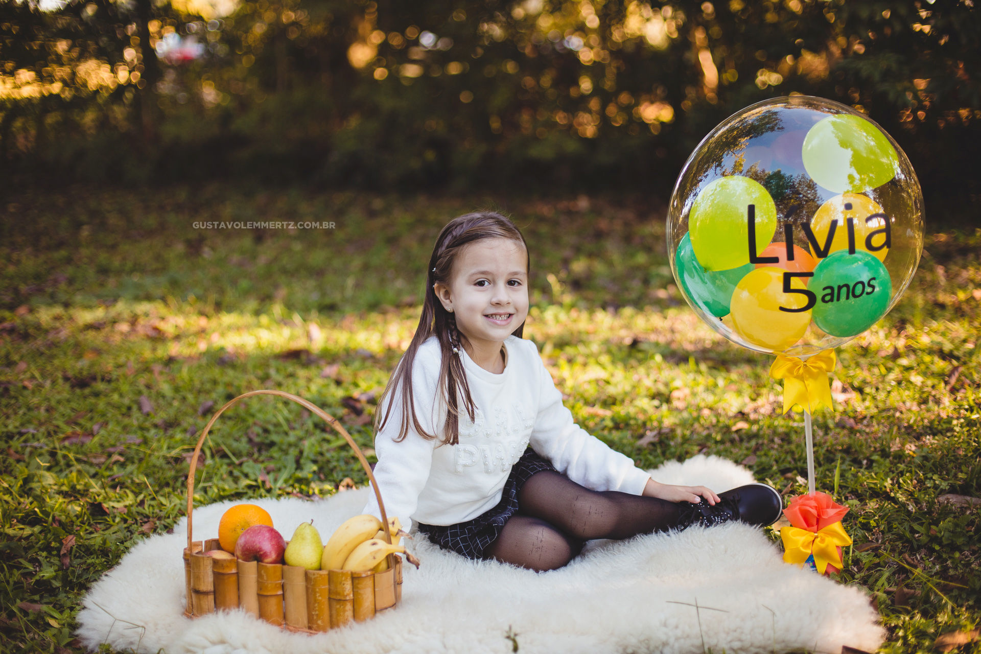Foto Aniversário com Pic Nic - Lívia 5 Anos - Imagem 2