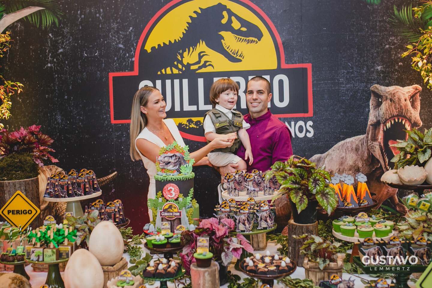 Aniversário Infantil na Glubi Novo Hamburgo - Guillermo 3 Anos